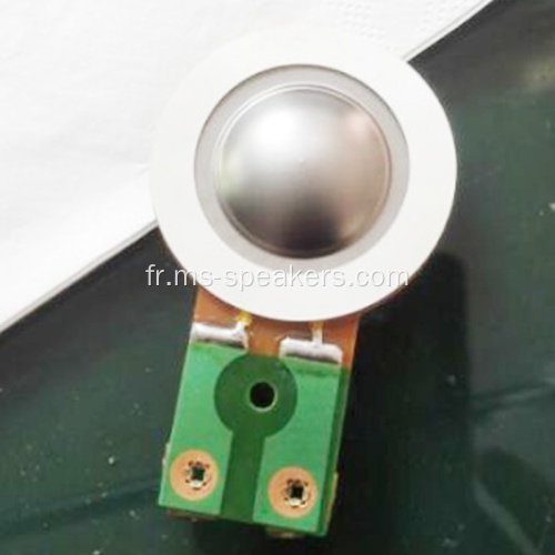 Diaphragme de titane de tweeter 25 mm pour le pilote de haut-parleur audio